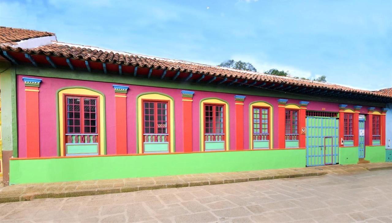 Hotel Casona 1865 Ráquira Exterior foto